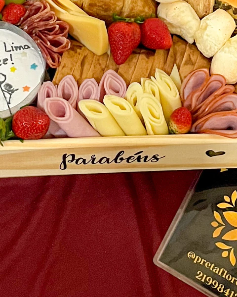 Personalização da Bandeja - encomendas com 48h de antecedência