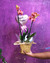 Orquíde 2 hastes + balão P
