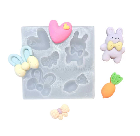 Molde Mix Rabbit - comprar online