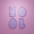 Cortante y Sello 3D - Kit Pascuas - comprar online