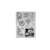 SELLO SILICONADO CRISTAL 6X8" FLORES