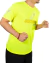 Camiseta Verde Amarelo Neon - Unissex 100% Poliamida - EuCorro.com