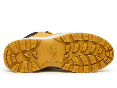 Tênis Nike Manoa Leather Yellow Boot Brooklyn Limited Edition - loja online