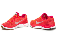 Tênis Wmns Nike Lunarglide+5 Running Laser Pink - loja online