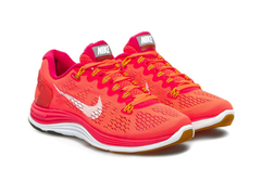 Tênis Wmns Nike Lunarglide+5 Running Laser Pink