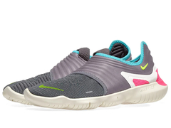 Tênis Nike Free RN Flyknit 3.0 Gunsmoke Aurora Volt - comprar online
