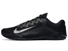 Tênis Nike Metcon 6 CrossFit Black Metallic Silver - comprar online