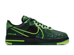 Tênis Nike Air Force 1 Low React Naija na internet
