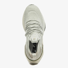 Tênis Fila Float Saving Change The Future Raw White Grey na internet