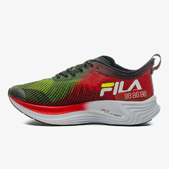 Tênis Fila Racer Carbon Tri Fiery Coral Lime - Santana Store