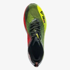Tênis Fila Racer Carbon Tri Fiery Coral Lime na internet