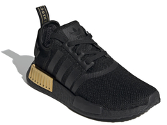 Tênis Adidas Nmd R1 All Black Metallic Gold