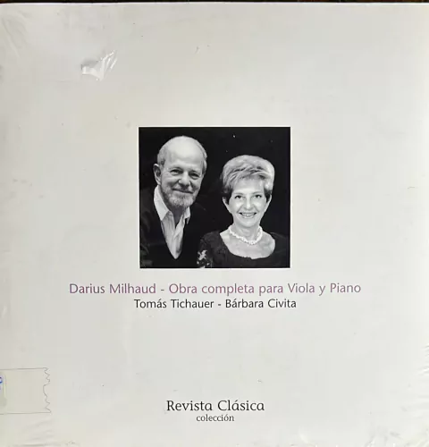 Milhaud Quatre Visages (Viola y Piano) Op 238 - T.Tichauer/B.Civita (1 CD)