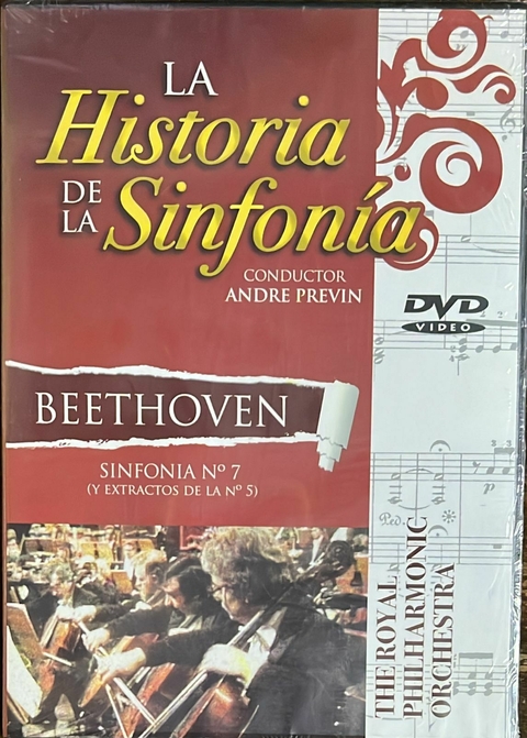 Musica Orquestal Historia De La Sinfonia Beethoven - Sinfonia Nro 7 - Royal Phil.O./A.Previn (1 DVD)