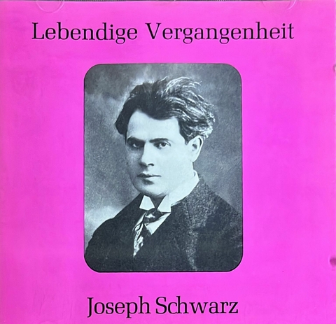Solistas liricos Schwarz (Joseph) El Pasado Vivo I - J.Schwarz (1 CD) - comprar online