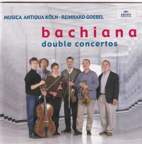 Musica De La Familia Bach Musica Antiqua Koln - R.Goebel ("bachiana: Double Concertos") (1 CD) - comprar online