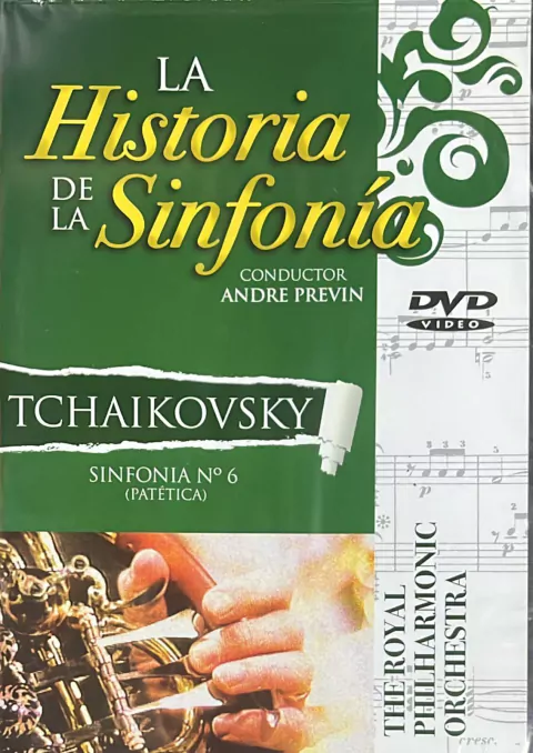 Musica Orquestal Historia De La Sinfonia Tchaikovsky - Sinfonia Nro 6 - Royal Philharmonic O./A.Previn (1 DVD)
