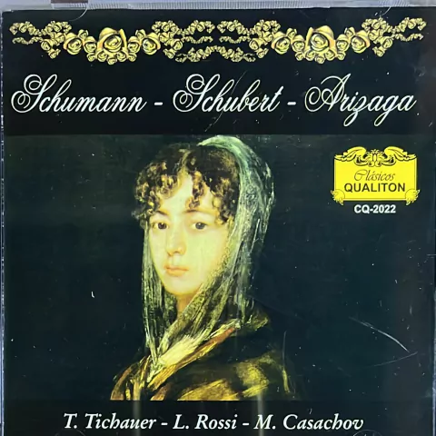 Schumann Marchenerzahlungen (Clarinete-Viola-Piano) Op 132 - T.Tichauer-L.Rossi-M.Cosachov (1 CD)