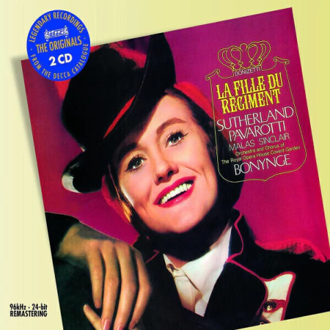 Donizetti Fille Du Regiment (La) (Completa) - Sutherland-Pavarotti-Sinclair-Garrett/Bonynge (2 CD) - comprar online