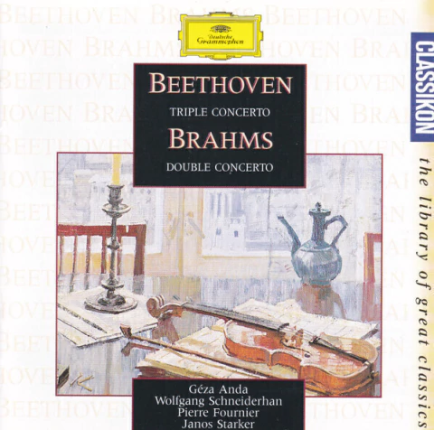 Beethoven Concierto Piano-Violin-Cello Op 56 'Triple' & Brahms Concierto Violin y Cello - Anda-Schneiderhan-Fournier-R.S.O.Berlin/Fricsay (1 CD) - comprar online