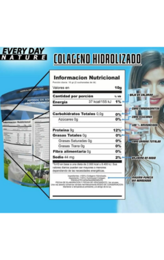 Suplemento En Polvo Colágeno Hidrolizado Peptidos Puros EDN - tienda online
