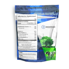 Suplemento En Polvo Colágeno Hidrolizado Peptidos Puros EDN - Irontech Nutrition