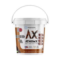 SOJA ISOLATE AISLADA 90% 5 KG BALDE ATHOMX 80% SABORES - comprar online