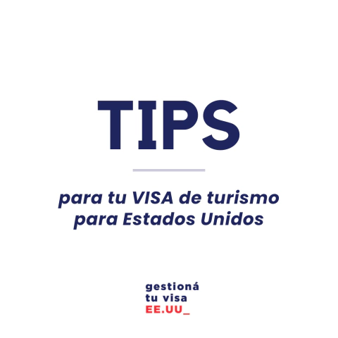 GESTIONÁ TU VISA EE.UU.
