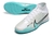 Chuteira Nike Zoom Mercurial Superfly 9 Elite Futsal Cano Alto Branca/Azul - loja online