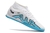 Chuteira Nike Zoom Mercurial Superfly 9 Academy Futsal Cano Alto Azul/Branca - (cópia) na internet