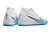 Chuteira Nike Zoom Mercurial Superfly 9 Academy Futsal Cano Alto Azul/Branca - (cópia)