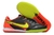 Chuteira Nike React Tiempo Legend 9 Futsal Preta/Laranja