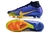 Chuteira Nike Zoom Mercurial Superfly 9 Elite Campo Azul na internet