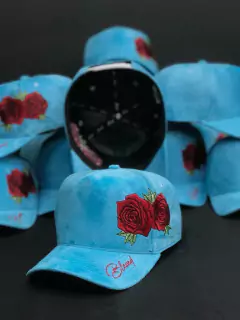 Boné BL Flower Azul
