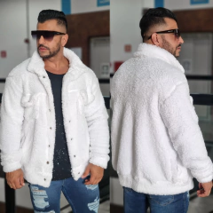 Casaco Teddy Branco