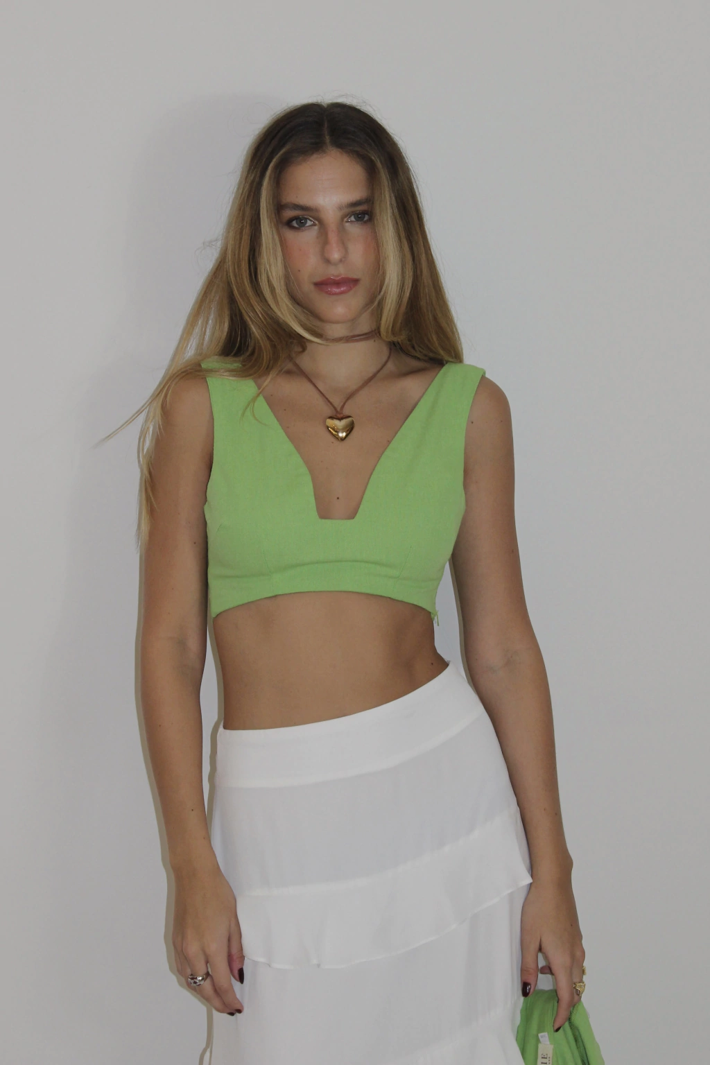 Cropped Caraíva Lima