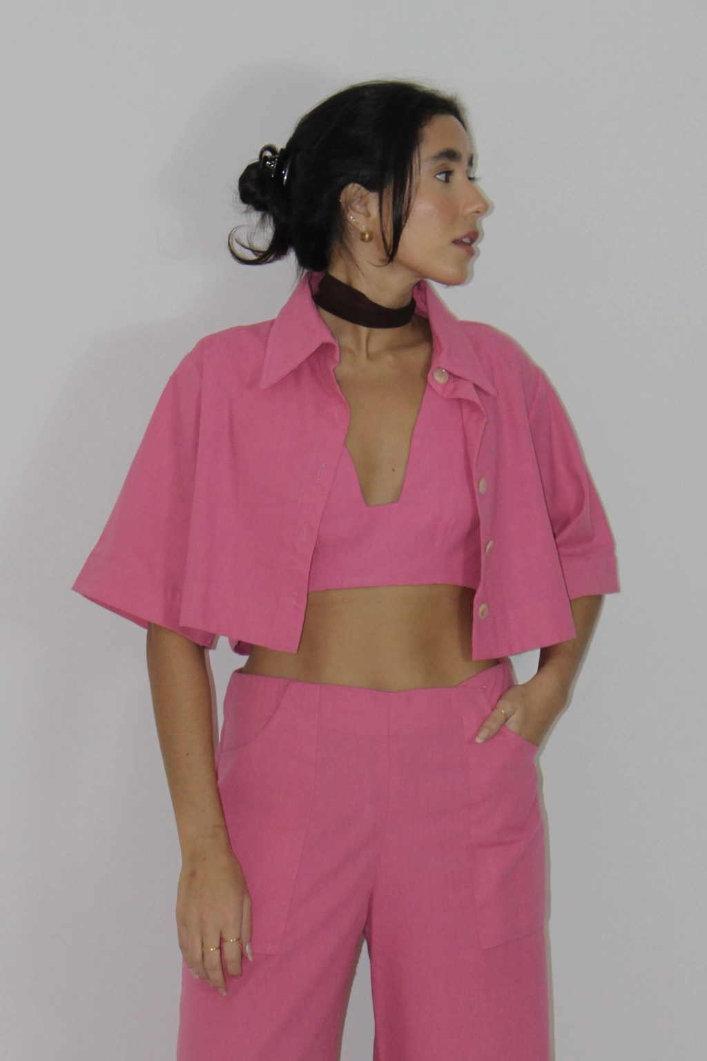 Camisa Grumari Pitaya