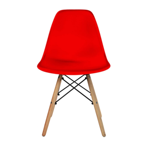 Cadeira Eames Prizi River - Vermelha
