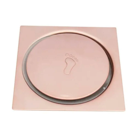 Ralo Click Prizi 15x15cm Rose Quadrado