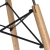Mesa Eames Redonda 90cm Prizi - Preta na internet