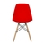 Conjunto com 2 Cadeiras Eames Prizi Lake - Vermelha - Prizi | O melhor para sua casa com entrega para todo o Brasil