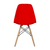 KIT DE 2 CADEIRAS EAMES PRIZI P101C - VERMELHA - Prizi | O melhor para sua casa com entrega para todo o Brasil
