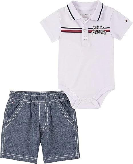 Conjunto Body + Bermuda Tommy Hilfiger