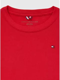 Camiseta básica vermelha Tommy Hilfiger - comprar online