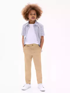 Calça Chino Strech Tommy Hilfiger Caquí