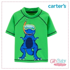Camiseta de praia com proteção solar - Carter's