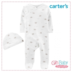 Macacão com conjunto de gorro Carter's