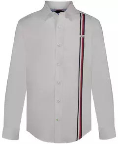 Camisa Logo Bordado Tommy Hilfiger