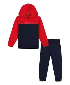 Conjunto de Moletom Tommy Hilfiger com capuz na internet