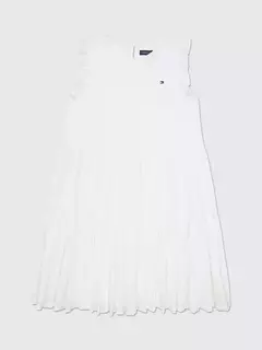 VESTIDO TOMMY HILFIGER LAISE BORDADO BRANCO
